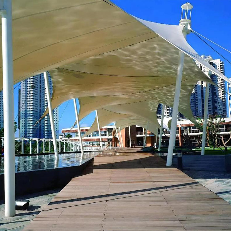 钟祥市膜结构景观棚