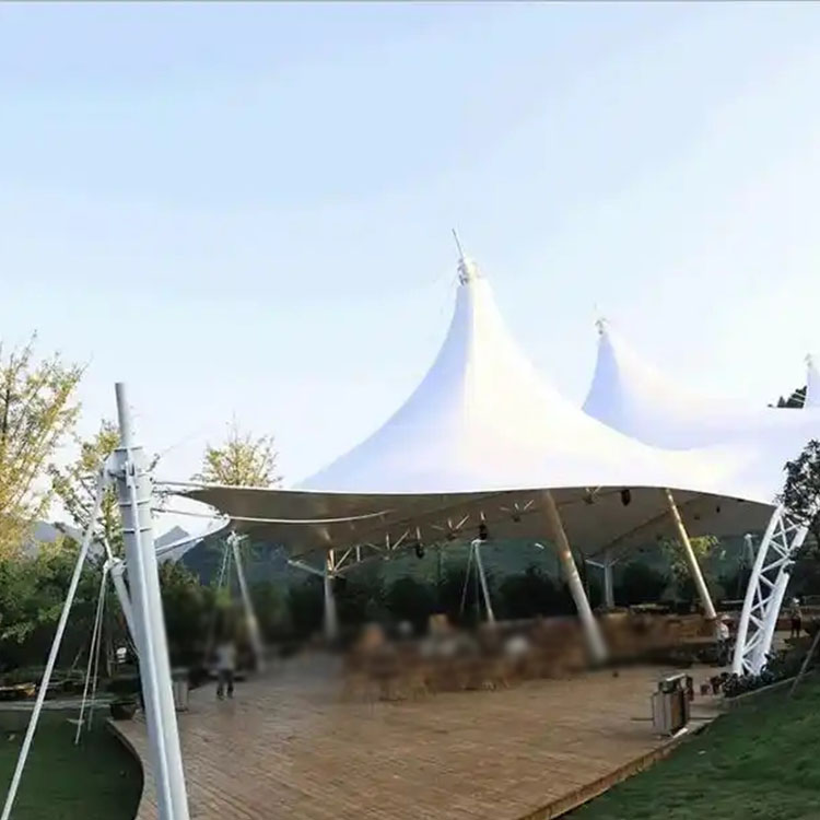 钟祥市膜结构景观棚