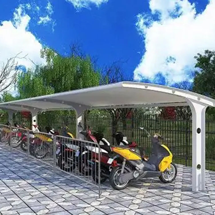 钟祥市膜结构电动车棚